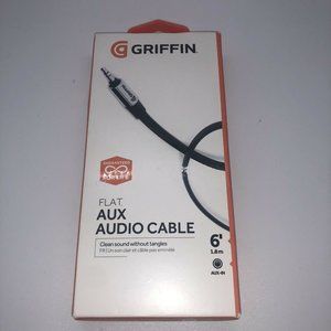 Griffin 6ft 3.5mm Aux Audio Cable Flat Design